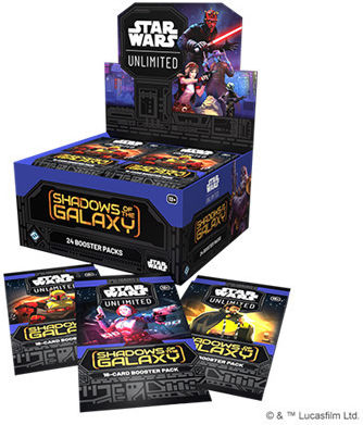 Star Wars: Unlimited - Shadows of the Galaxy Booster Box (24 Boosters)